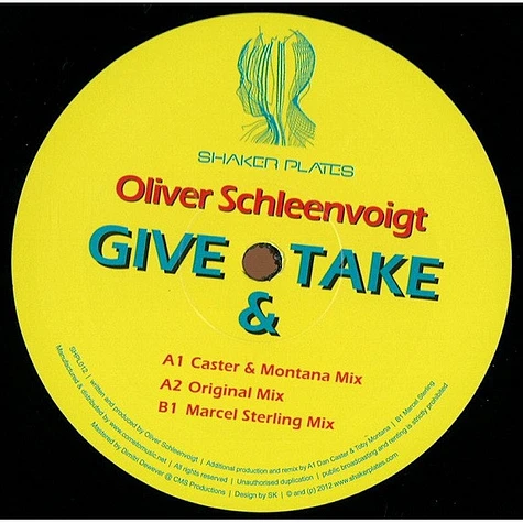 Oliver Schleenvoigt - Give & Take