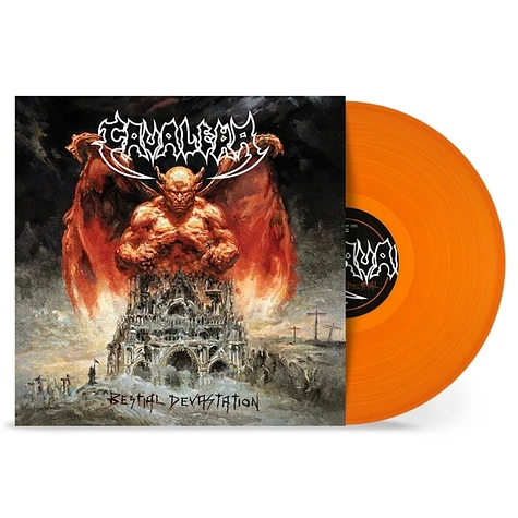 Cavalera - Bestial Devastation Solid Orange Vinyl Edition