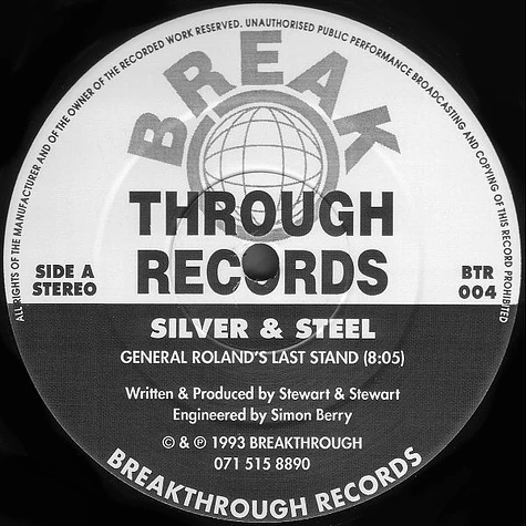 Silver & Steel - General Roland's Last Stand / Summer Of Dub