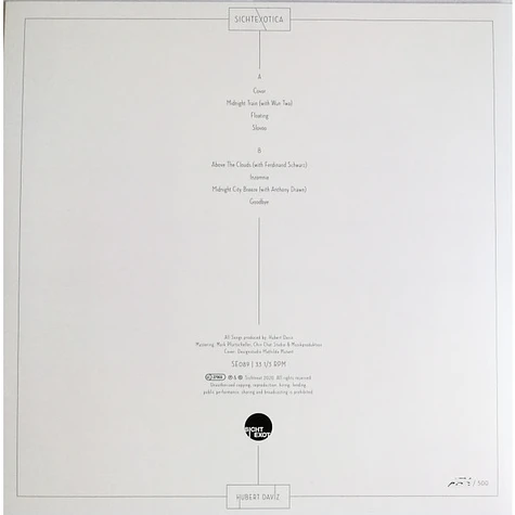 Hubert Daviz - Sichtexotica V