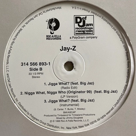 Jay-Z - Money, Cash, Hoes (Remix) / Jigga What?