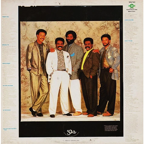 The Whispers - Just Gets Better With Time