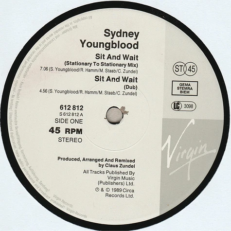 Sydney Youngblood - Sit And Wait