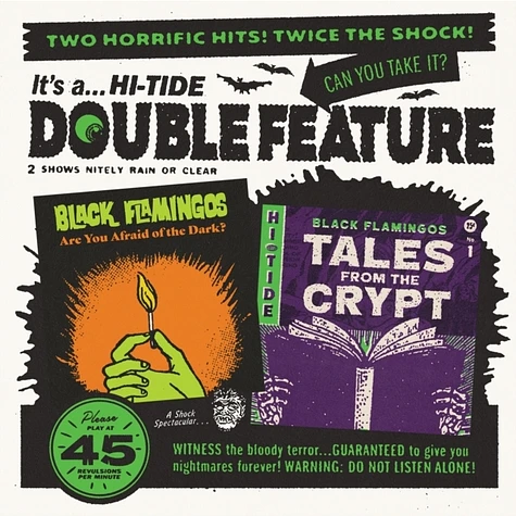 Black Flamingos - Black Flamingos Double Feature: Tales From The Crypt Theme / Are You Afraid