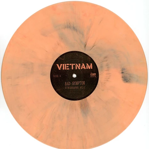 Vietnam - Bad Symptom Discography Part 1 Marbled Orange Vinyl Edition