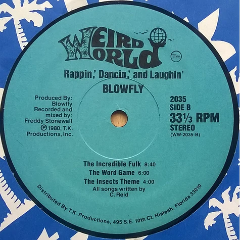 Blowfly - Rappin', Dancin', And Laughin'