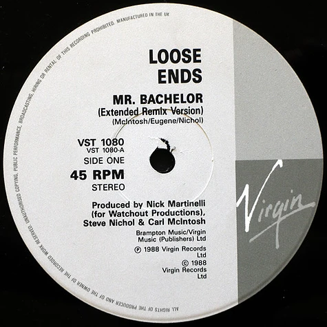 Loose Ends - Mr. Bachelor