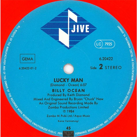 Billy Ocean - Suddenly