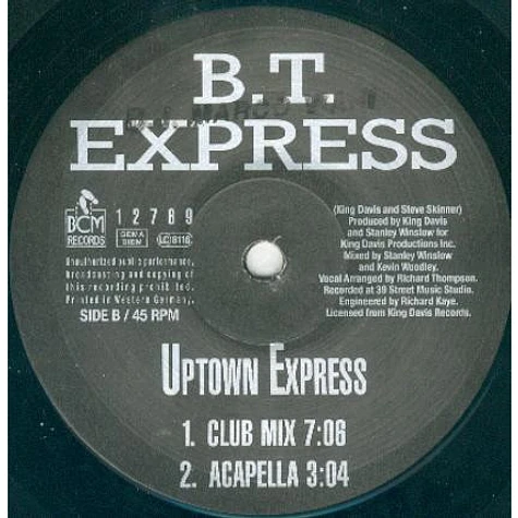 B.T. Express - Uptown Express