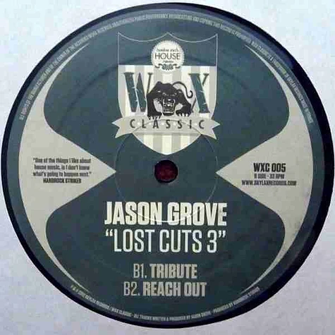 Jason Grove - Lost Cuts 3