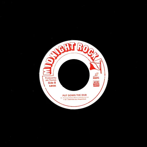 Sugar Minott / Jah Thomas - Beg You Put It Down / Put Down The Dub