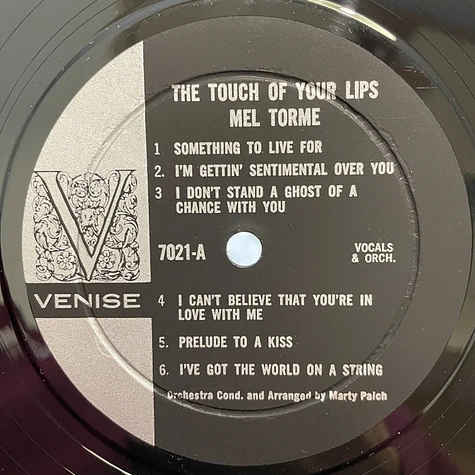 Mel Tormé - The Touch Of Your Lips