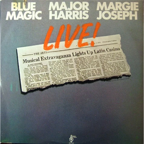 Blue Magic / Major Harris / Margie Joseph - Live!