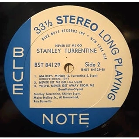 Stanley Turrentine - Never Let Me Go