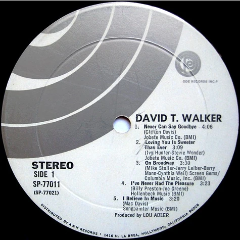 David T. Walker - David T. Walker