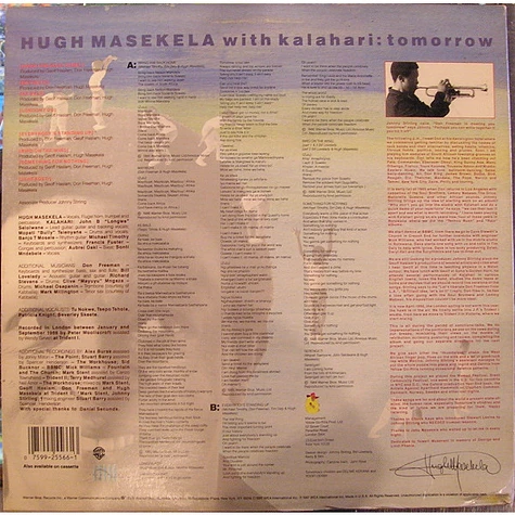 Hugh Masekela With Bushmen Of The Kalahari - Tomorrow