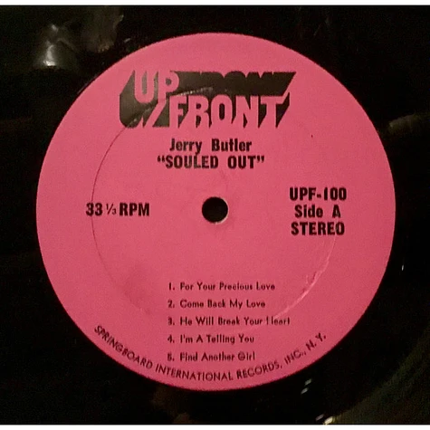 Jerry Butler - Souled Out