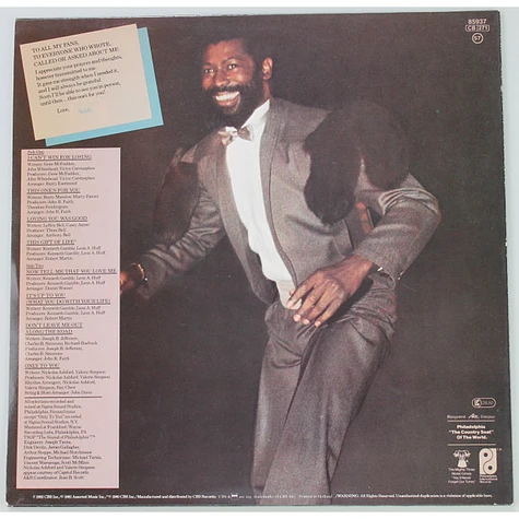 Teddy Pendergrass - This One's For You