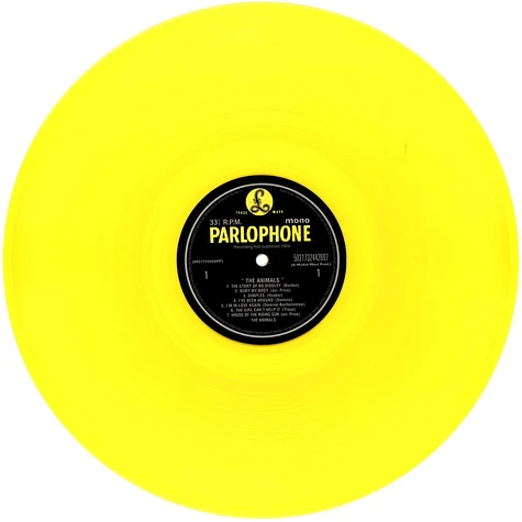 The Animals - The Animals(60th Anniversary Edition Yellow Vinyl Edition