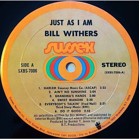 Bill Withers - Just As I Am