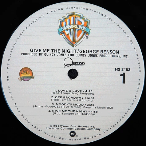 George Benson - Give Me The Night