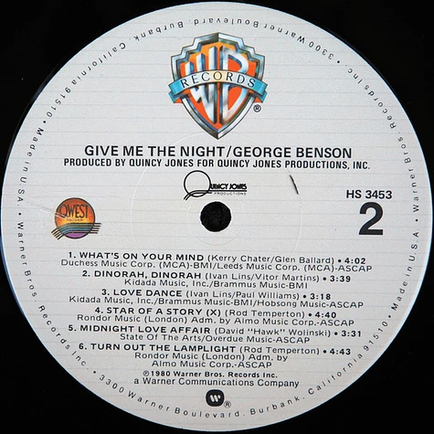 George Benson - Give Me The Night