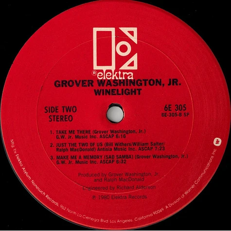 Grover Washington, Jr. - Winelight