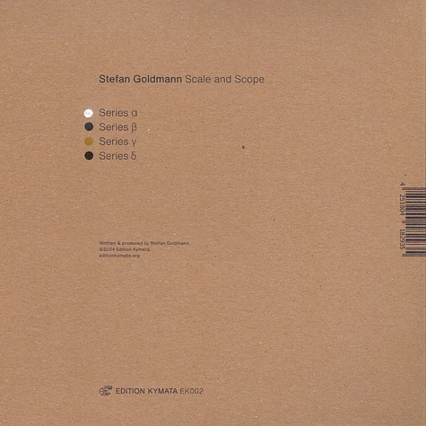 Stefan Goldmann - Scale And Scope (4x Flexidisc Vinyl Record Set)