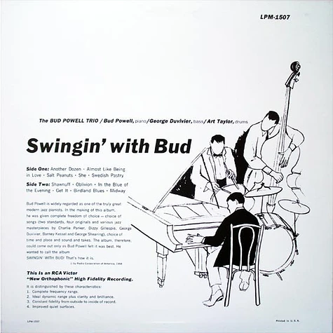 Bud Powell - Swingin' With Bud