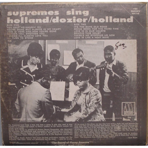 The Supremes - Supremes Sing Holland▪Dozier▪Holland