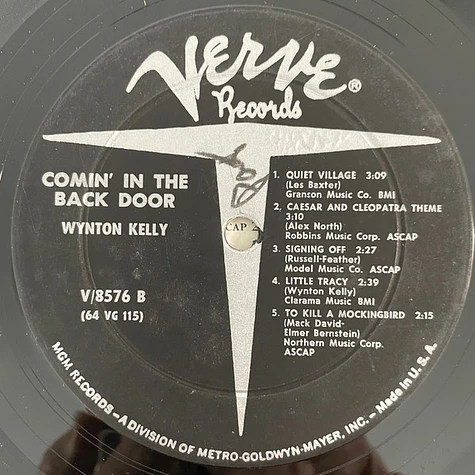 Wynton Kelly - Comin' In The Back Door