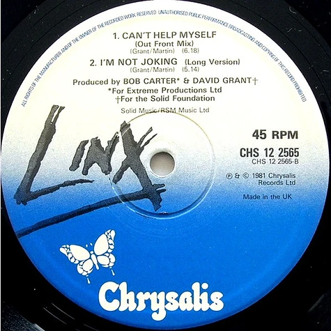 Linx - Can't Help Myself