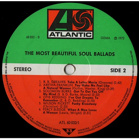 V.A. - The Most Beautiful Soul Ballads