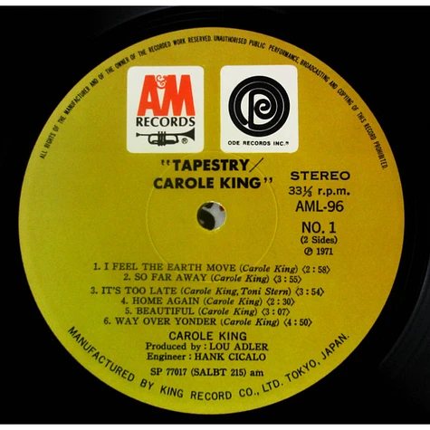 Carole King - Tapestry