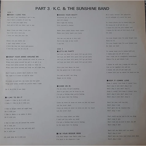 KC & The Sunshine Band - Part 3