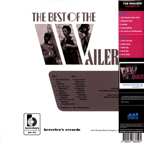 Wailers - The Best Of The Wailers