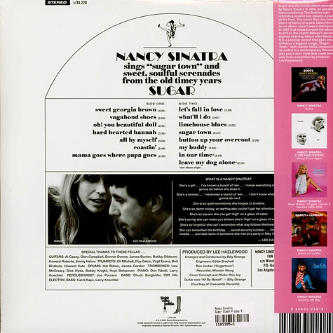 Nancy Sinatra - Sugar Black Friday Record Store Day 2024 Black Vinyl Edition