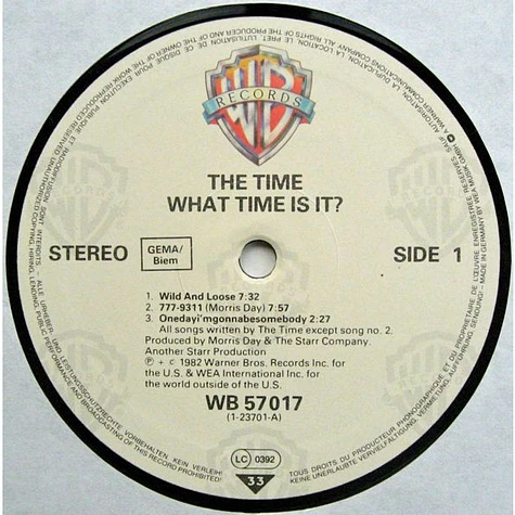 The Time - What Time Is It?