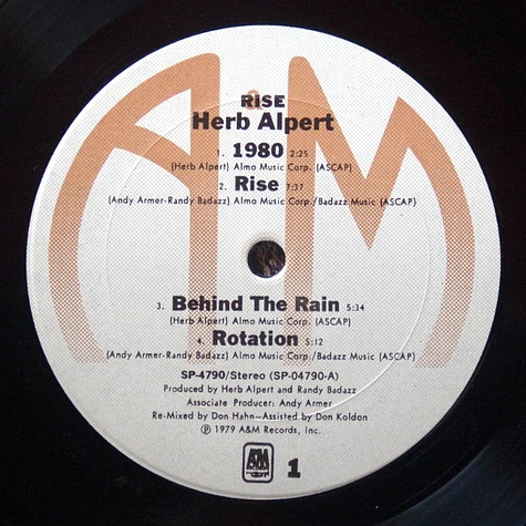 Herb Alpert - Rise