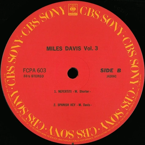 Miles Davis - Miles Davis Vol. 3