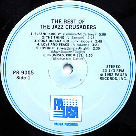 The Crusaders - The Best Of The Jazz Crusaders