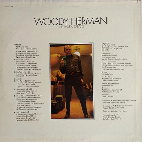 Woody Herman - The Raven Speaks