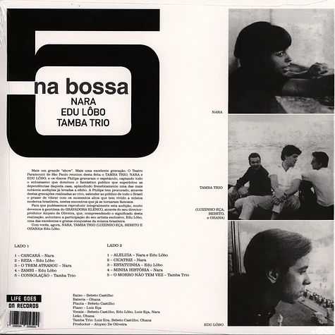 Nara Leão / Edu Lobo / Tamba Trio - 5 Na Bossa