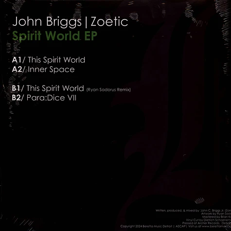 John "Zoetic" Briggs - Spirit World EP