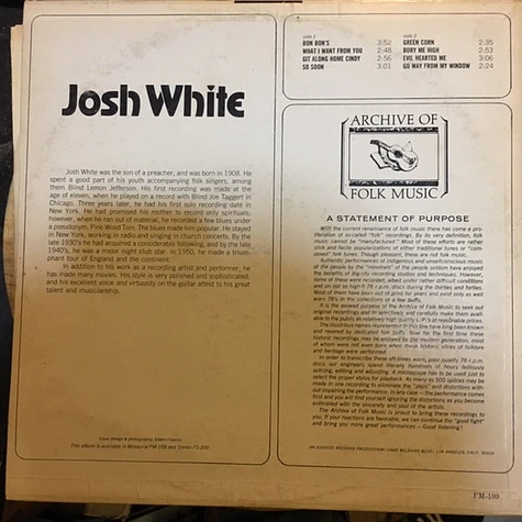 Josh White - Josh White