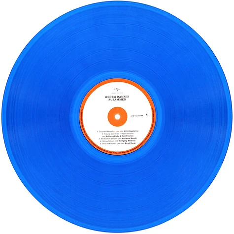 Georg Danzer - Zusammen Colored Blue Vinyl Edition