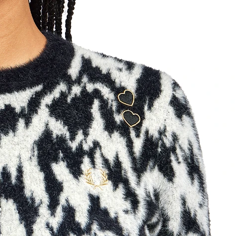 Fred Perry x Amy Winehouse Foundation - Animal Jacquard Jumper