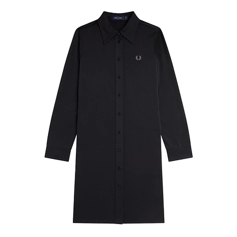 Fred Perry - Button-Through Jersey Shirt Dress