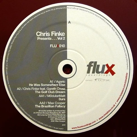 Chris Finke - Presents...Vol.2