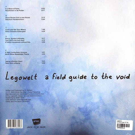 Legowelt - A Field Guide To The Void